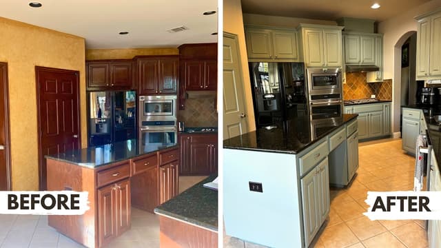 White Chooz Painters logo with blue background placeholder for paintig company logos