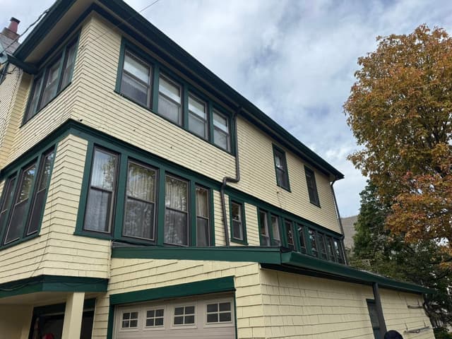 White Chooz Painters logo with blue background placeholder for paintig company logos