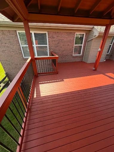 White Chooz Painters logo with blue background placeholder for paintig company logos