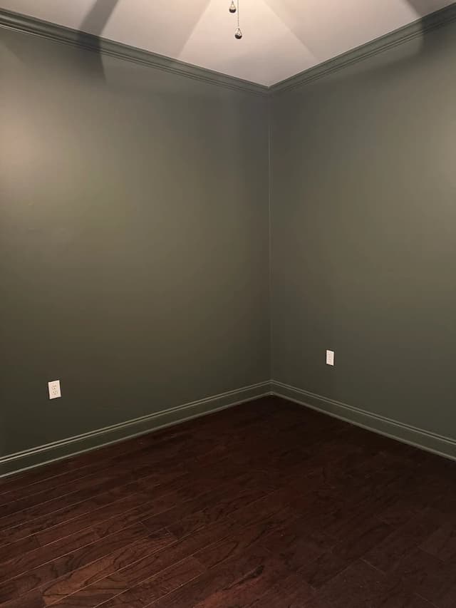 White Chooz Painters logo with blue background placeholder for paintig company logos