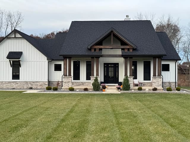 White Chooz Painters logo with blue background placeholder for paintig company logos