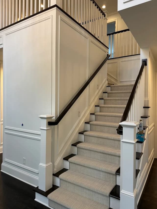 White Chooz Painters logo with blue background placeholder for paintig company logos