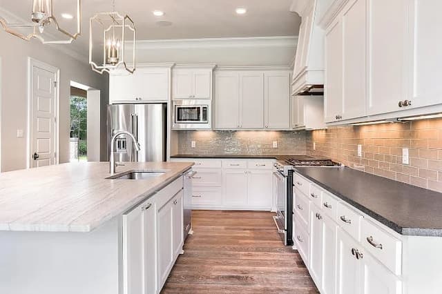 White Chooz Painters logo with blue background placeholder for paintig company logos