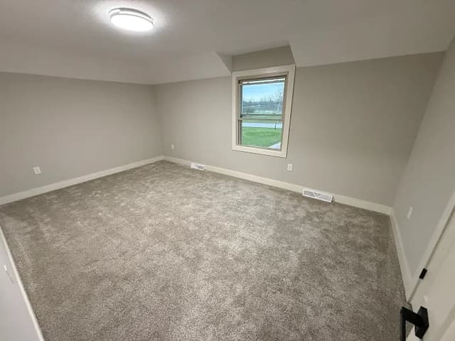 White Chooz Painters logo with blue background placeholder for paintig company logos