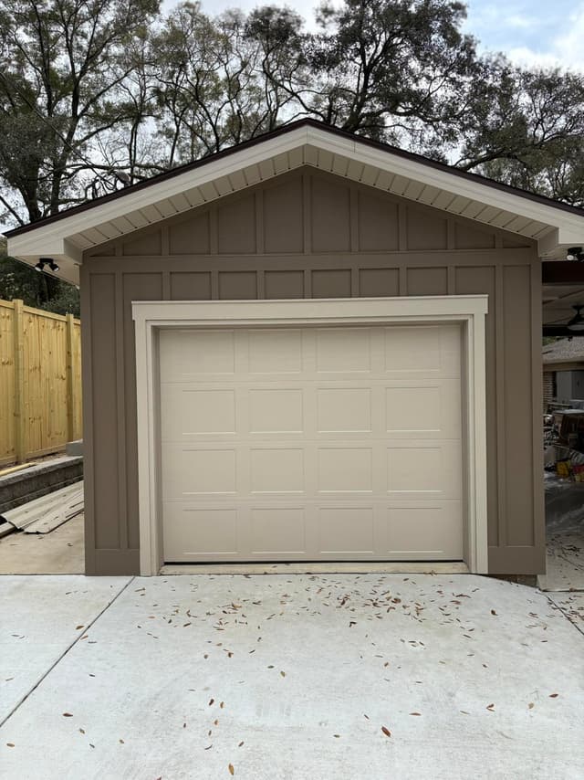 White Chooz Painters logo with blue background placeholder for paintig company logos