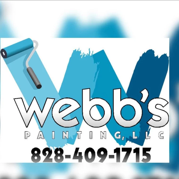 Logo for Webb's Painting LLC, a painting company in Granite Falls, NC.