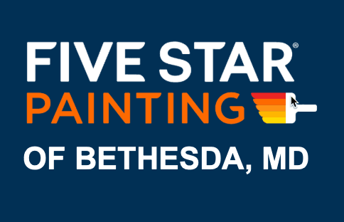 Five Star Painting of Bethesda, MD logo with paint roller graphic.