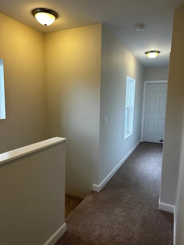 White Chooz Painters logo with blue background placeholder for paintig company logos