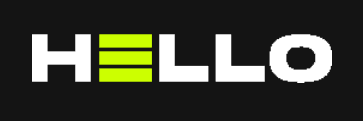 This is an image from HELLO Painting, located in Washington. The logo for HELLO Painting features bold white text on a black background with bright green horizontal bars inside the letter E.