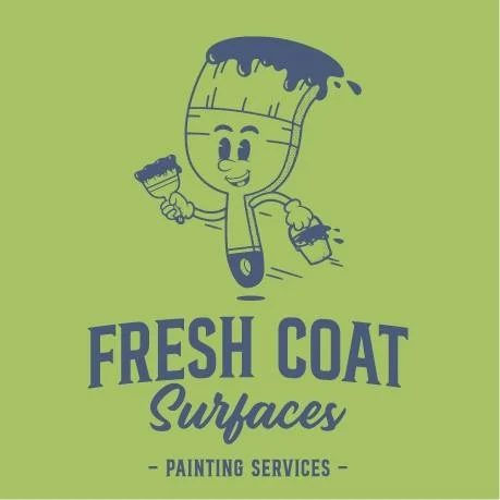 Logo for Fresh Coat Surfaces, a painting company in Franklin, Tennessee.