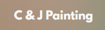 This is an image from C & J Painting, located in Ohio. The logo for C & J Painting features clean white lettering on a neutral background displaying the company name.