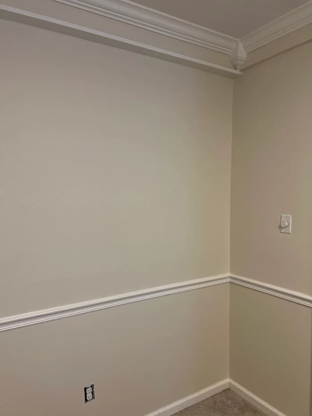 White Chooz Painters logo with blue background placeholder for paintig company logos