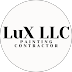 This is an image from LuX LLC, located in Illinois. The logo for LuX LLC features black serif text inside a simple white circular design for the painting company