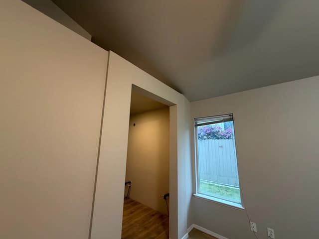 White Chooz Painters logo with blue background placeholder for paintig company logos