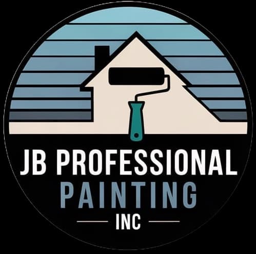 Logo for J.B. Professional Painting, Inc., a painting company serving Burbank, Illinois.