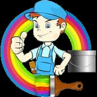 Logo for A Brush Above Painting, a painting company in Boone, NC.
