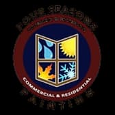 Logo for Four Seasons Interior & Exterior Painting, a painting company in Fairport Harbor, Ohio.