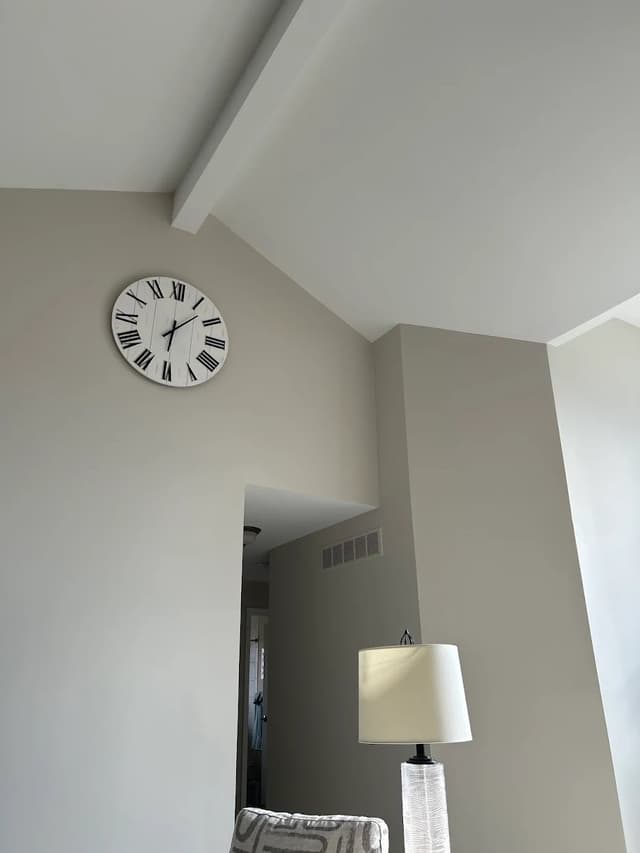 White Chooz Painters logo with blue background placeholder for paintig company logos