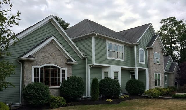 White Chooz Painters logo with blue background placeholder for paintig company logos