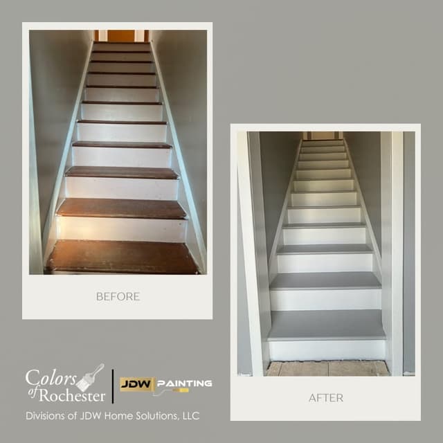 White Chooz Painters logo with blue background placeholder for paintig company logos