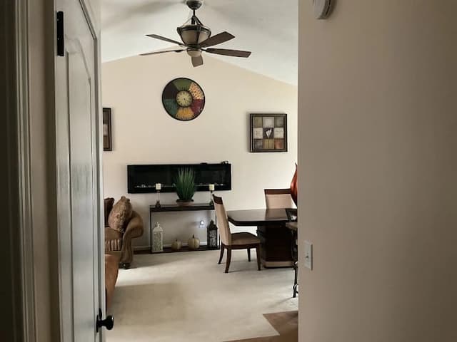 White Chooz Painters logo with blue background placeholder for paintig company logos