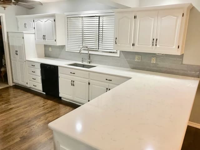 White Chooz Painters logo with blue background placeholder for paintig company logos