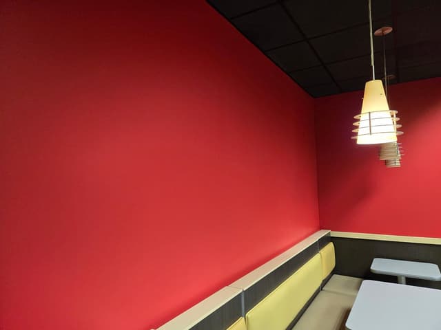 White Chooz Painters logo with blue background placeholder for paintig company logos