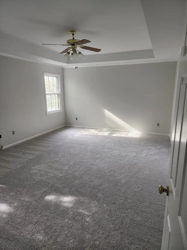 White Chooz Painters logo with blue background placeholder for paintig company logos