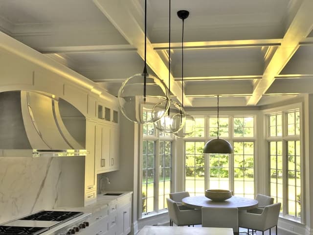 White Chooz Painters logo with blue background placeholder for paintig company logos