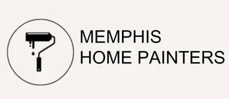 This is an image from Memphis Home Painters, located in Tennessee. The logo for Memphis Home Painters features a minimalist paint roller icon with clean black text on a white background.