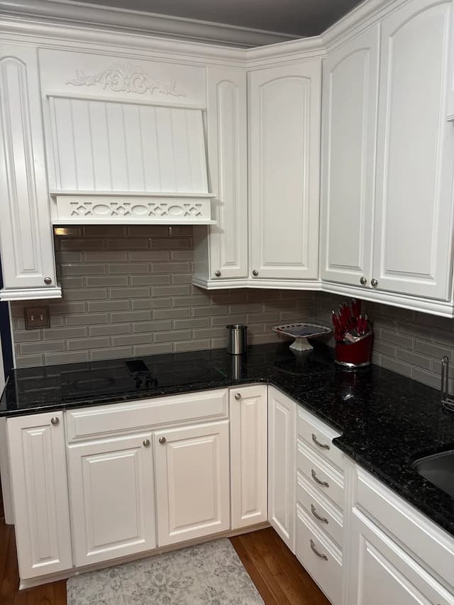 White Chooz Painters logo with blue background placeholder for paintig company logos