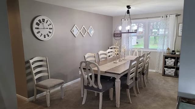 White Chooz Painters logo with blue background placeholder for paintig company logos