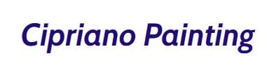 This is an image from Cipriano Painting, located in Ohio. The image shows the Cipriano Painting company logo, highlighting the branding of a professional residential and commercial painting contractor.