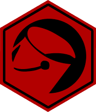 This is an image from First Order Painting, located in Pennsylvania. The logo for First Order Painting features a bold red background with a black stylized helmet icon inside a hexagonal outline.