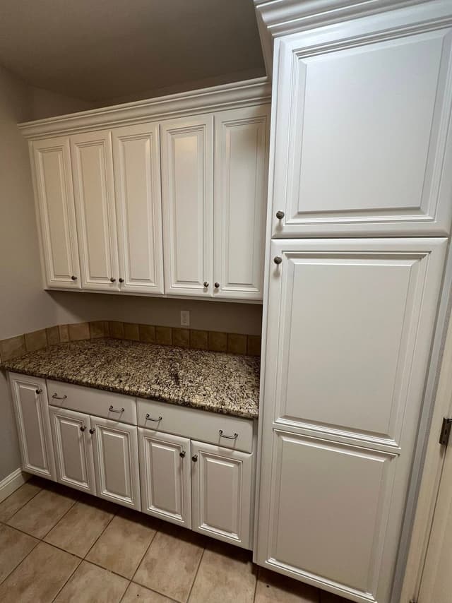 White Chooz Painters logo with blue background placeholder for paintig company logos