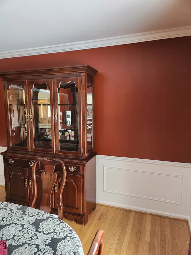 White Chooz Painters logo with blue background placeholder for paintig company logos