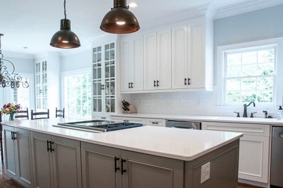 White Chooz Painters logo with blue background placeholder for paintig company logos