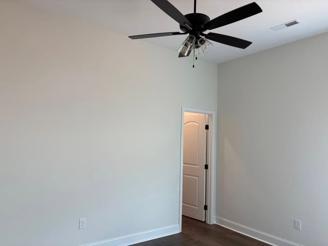 White Chooz Painters logo with blue background placeholder for paintig company logos