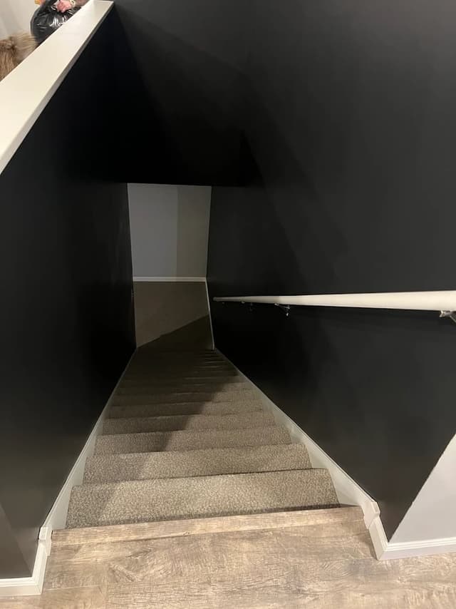 White Chooz Painters logo with blue background placeholder for paintig company logos