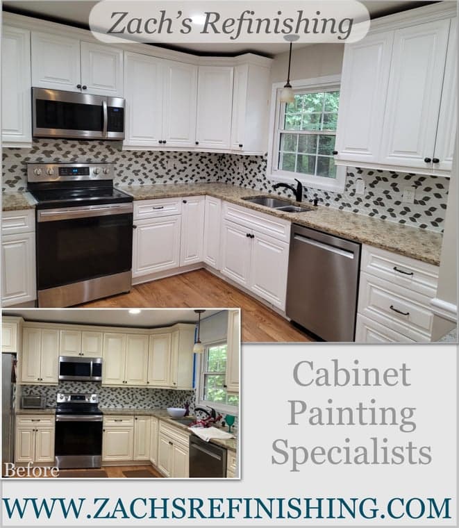 Zach's Refinishing-Cabinet Painting & Staining Specialists gallery image 4