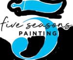 This is an image from Five Seasons Painting, located in Florida. The logo for Five Seasons Painting features a stylized paintbrush and curved design in blue and teal tones.