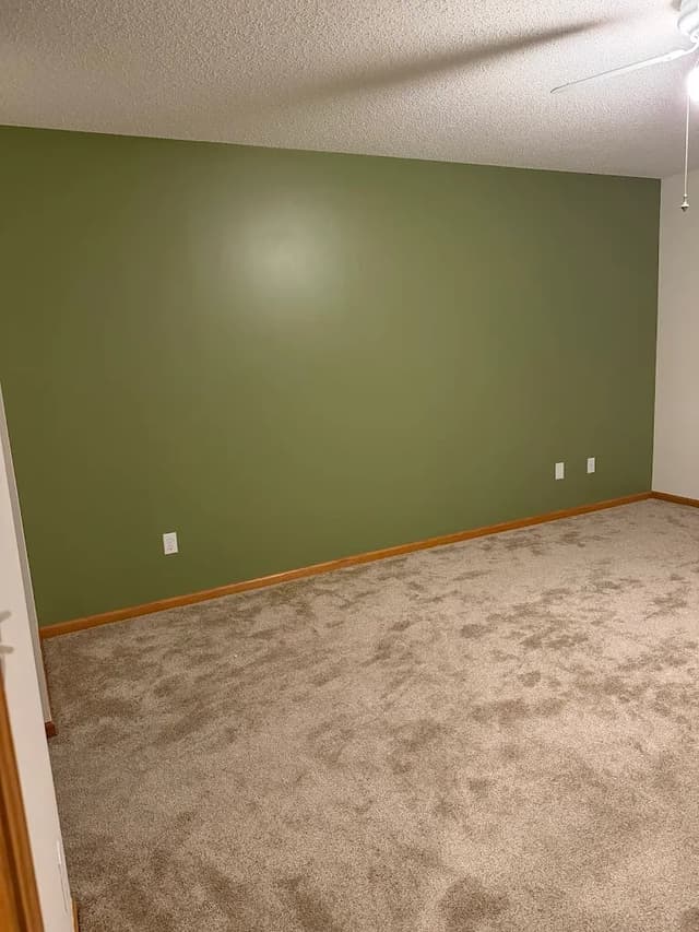 White Chooz Painters logo with blue background placeholder for paintig company logos