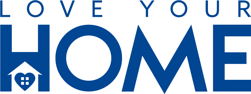 This is an image from Love Your Home, located in Minnesota. The logo for Love Your Home features bold blue lettering with a stylized house and heart icon integrated into the design.