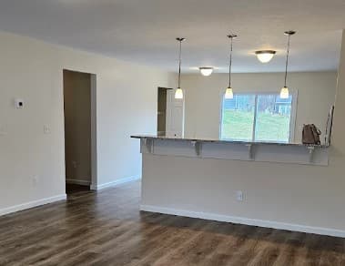 White Chooz Painters logo with blue background placeholder for paintig company logos