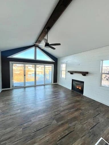 White Chooz Painters logo with blue background placeholder for paintig company logos