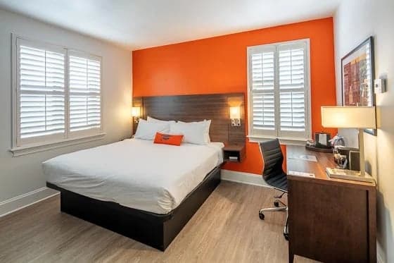 White Chooz Painters logo with blue background placeholder for paintig company logos