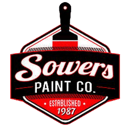 Logo for Sowers Paint Company, a painting company in Burlington, North Carolina.