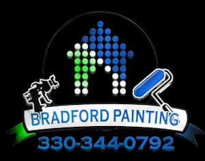 Logo for Bradford Painting, a painting company in Dover, Ohio.