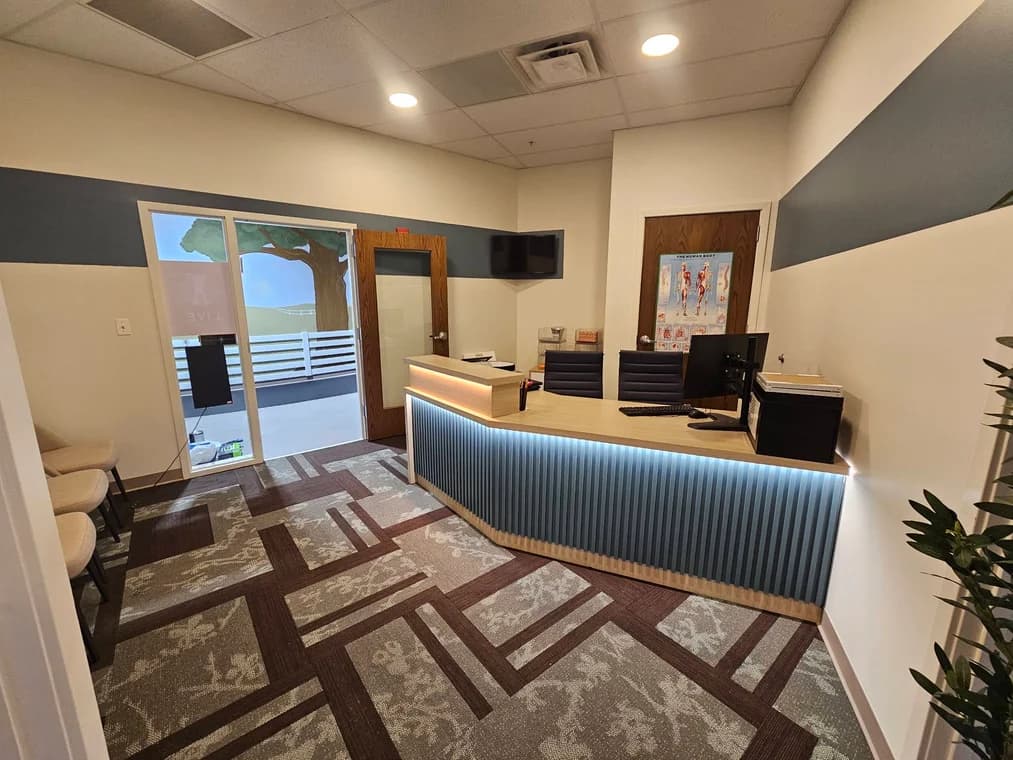 Interior painting by Promus Home Improvement Co in Grove City, Ohio. The image shows light walls around a room.