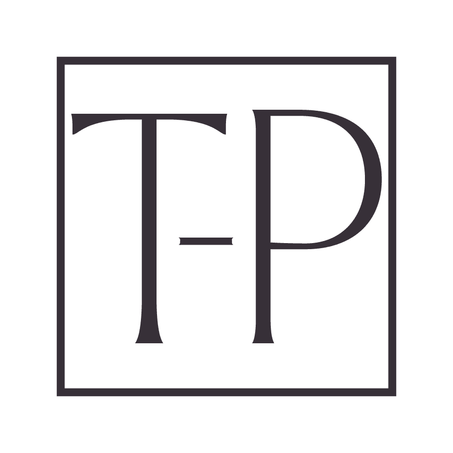 This is an image from Todd Hess Painting, located in Pennsylvania. The logo for Todd Hess Painting features large dark TP initials inside a simple square border on a white background.